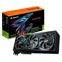 Placa de Vídeo RTX5070TI 16GB Gigabyte Aorus Master Oc GDDR7 9VN507TAM-00-G1 0 GV-N507TAORUS