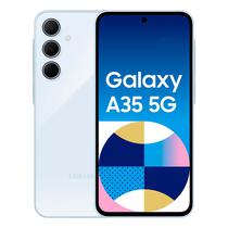 Smartphone Samsung Galaxy A35 5G A356E 256GB 8GB Ram Dual Sim Tela 6.6" - Azul (Caixa Slim)