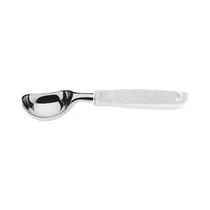 Cuchara para Helado Tramontina Utilitá 25603/180 Blanco - Plata
