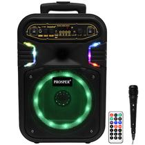 Caixa de Som Prosper P-1084 8" 1.000 Watts com Bluetooth/USB e Radio FM - Preta