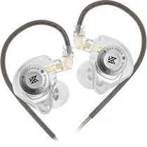 Fone de Ouvido Retorno KZ Edx Pro X 3.5 MM - Crystal