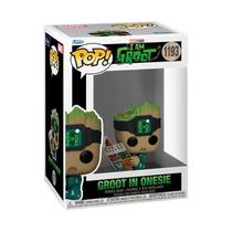 Funko Coleccionables Pop I AM Groot Groot In Onesie 1193 6513 Plastico 9 CM s/C