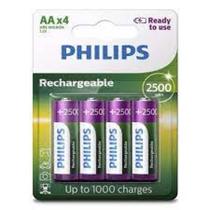 Pilha Recarregavel Philips A2500 AA c/4