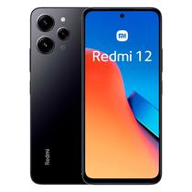 Smartphone Xiaomi Redmi 12 Global 128GB 4GB Ram Dual Sim NFC Tela 6.79" - Preto (Lacre Pequeno) (Caixa Slim)