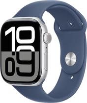 Apple Watch S10 (GPS) Caixa Aluminio Silver 46MM Pulseira s/M Sport Band Denim MWWL3AM