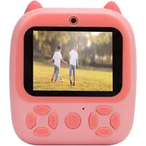 Cámera Infantil Satellite A-DV916 com Impresdora USB-C/0.9MP - Rosa