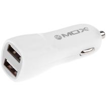 Carregador para Carro Mox MO-CC310 / 2 USB - Branco