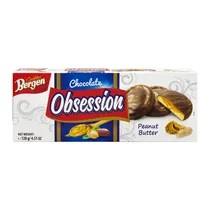 Biscoito Obsession Bergen com Creme de Amendoim 128G