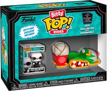 Boneco Jack Skellington With Snowmobile - Funko Pop! Bitty Rides