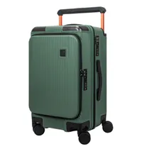 Mala Policarbonato Amenews 20" Verde Escuro