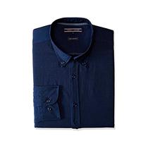 Camisa Tommy Hilfiger Masculino MW0MW01508-902 M Azul