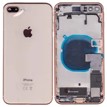Chasis iPhone 8 Plus Dourado/Rose Original (Completo)