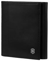 Carteira Victorinox 611574 Altius Alox Tri-Fold Wallet Masculina - Black