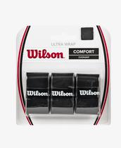 Wilson Grip Overgrip para Padel Y Beach Tennis Ultra Wap Preto X3