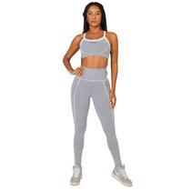 Conjunto Deportivo Femenino Let s GYM Gummy Top + Leggings