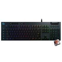 Teclado Gamer Mecanico Logitech G815 GL Tactile USB / RGB / Ingles  Preto (920-008984)