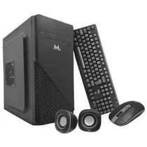 Gabinete Mtek Kit Barebone DK07 Mouse + Speaker + Teclado Português 180W