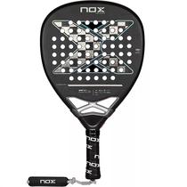 Paleta de Padel Nox AT10 Luxury Attack 18K 2024 BY Agustin Tapia com Forma Diamante - 360/375 G