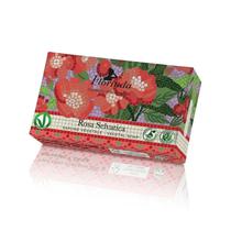 Florinda Jabon Vegetal Rosa Selvatica Wild Rose Mosaic Hidratante Ideal para Incluir En Tu Rutina de Limpieza, Propo s/C