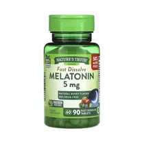 Vitaminas Nature's Truth Melatonin 5MG 90 Cápsulas