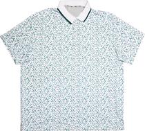 Outlet Camiseta Polo Walter Hagen MGA11548 Branca/Verde Masculina