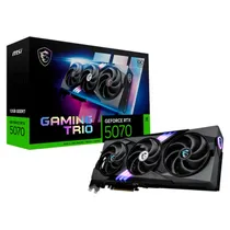 Placa de Video MSI Gaming Trio Oc 12GB Nvidia Geforce RTX5070 GDDR7 912-V532-019 G5070-12GTC 192BITS 2625MHZ, 1XHDMI, 3XDISPLAYPORT