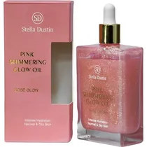 Óleo Corporal Stella Dustin Shimmering Glow Oil - Rose Glow