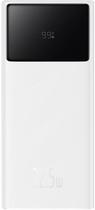 Carregador Portatil Baseus PPXJ20 20000MAH Digital 22.5W White
