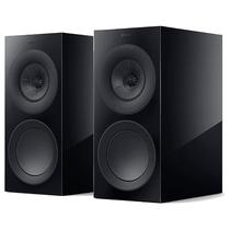 Caixa de Som Kef R3 Meta Bookshelf Black Gloss 3VIAS Par