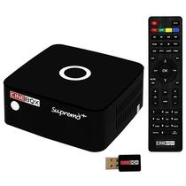 Cinebox Supremo+ 1080P Wi-Fi/USB/HDMI Bivolt - Preto