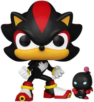 Boneco Shadow With Dark Chao - Sonic The Hedgehog Funko Pop! 1035