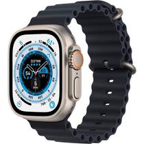 Relogio Apple Ultra GPS+Cell 49MM Titanium Open Box Midnight Ocean Band 4QET3LL/A