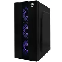 Gabinete Gaming Satellite 1400K com 4 Coolers RGB - Preto