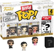 Bonecos Harry Potter/Cho Chang/Parvati Patil - Harry Potter - Funko Bitty Pop! 4 Pack
