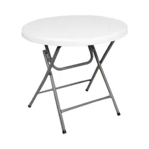 Mesa Plegable Level LVM-089 80CMX74CM Blanco/Gris