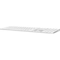 Teclado Apple Magic Numeric Keyboard Touch Id MXK73LL/A - Prata (Inglês)