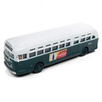 Car Mini Metals 1/87 Coke GMC TDH3610 Chicago Bus 32317 2867