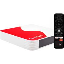 Receptor Fta Redflix Red 4K Wifi - Branco/Vermelho