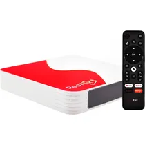 Receptor Fta Redflix Red 4K Wifi - Branco/Vermelho