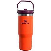 Garrafa Termico Stanley The Iceflow Flip Straw Tumbler de 887 ML - TGRLLY Plum