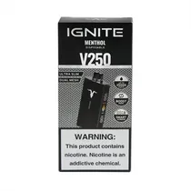 Dispositivo Descartavel Ignite V250 25000 Puffs Black Menthol