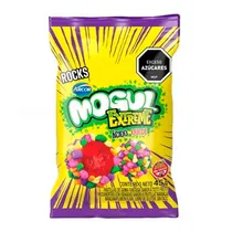 Bala de Gelatina Arcor Mogul Rocks Ácido Extremo 45G