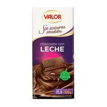 Valor Choc. s/A Con Leche 100G.