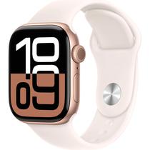 Apple Watch Series 10 42 MM/M/L MWWJ3LW A2997 GPS - Rose Gold Aluminum/Light Blush Sport