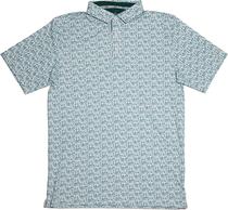 Outlet Camiseta Polo Walter Hagen MGA11555 Branco/Verde Masculina