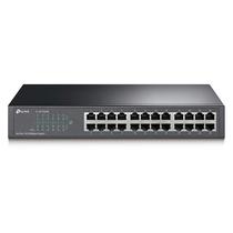 Hub Switch TP-Link TL-SF1024D 24 Portas Gigabit 100MBPS - Cinza