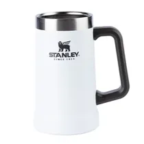 Caneca Térmica Stanley Beer Stein Branco 709ML