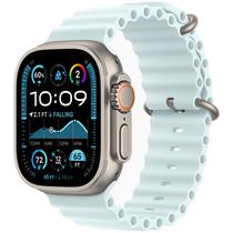 Apple Watch Ultra 2 49 MM/One Size MYT03LW A2986 GPS + Celular - Natural Titanium/Ice Blue Ocean Band