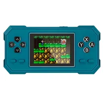 Console Gamepad S9 520 Jogos Av/TV Tela 2.4" Lake Blue