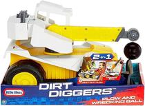 MY First Cars Dirt Diggers Plow And Wrecking Ball Little Tikes - 650581EUC